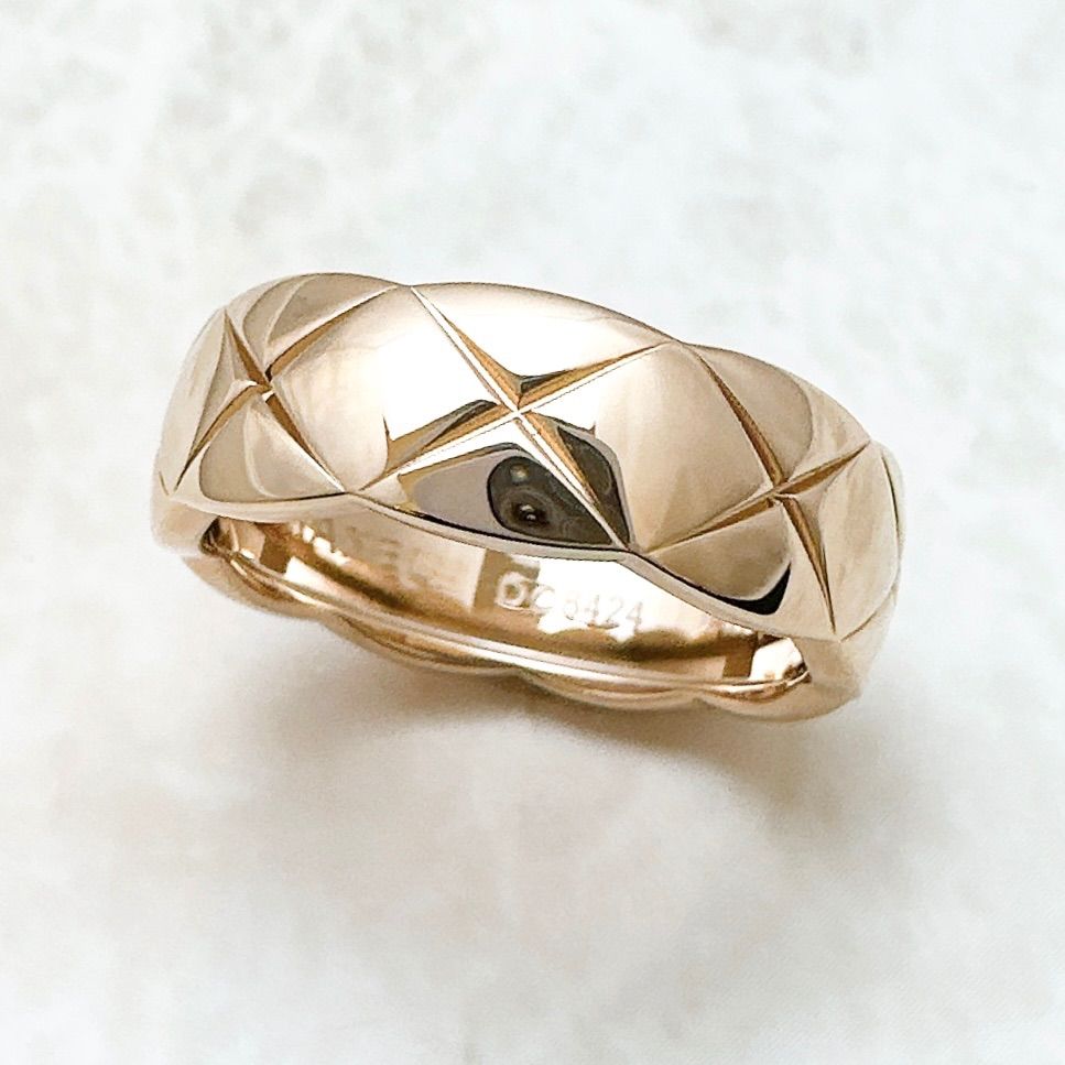 美品/人気🌟CHANEL ココクラッシュ ミディアム ピンクゴールド リング