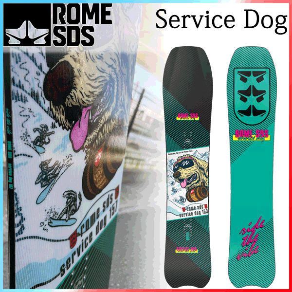 ウィンタースポーツ ROME SDS Service Dog 153 スノーボード パウダー