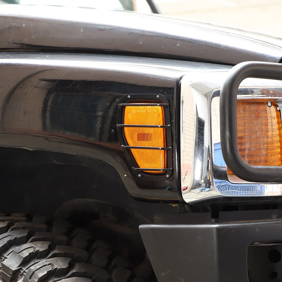 車の方向指示器ライト保護カバー サイドインジケータシールド