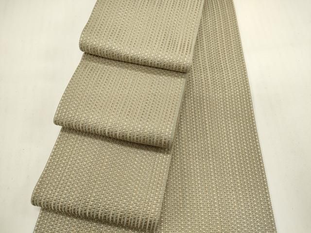 平和屋着物男性　本場筑前博多織　角帯　間道　正絹　逸品　DAAL3231qp