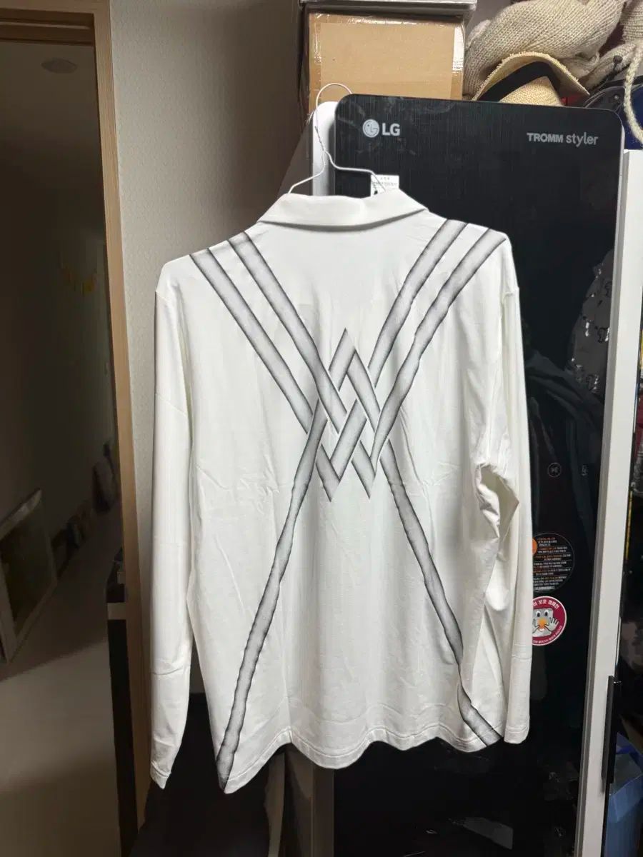 ANEW メンズ ロングスリーブシャツ ビッグサイズ