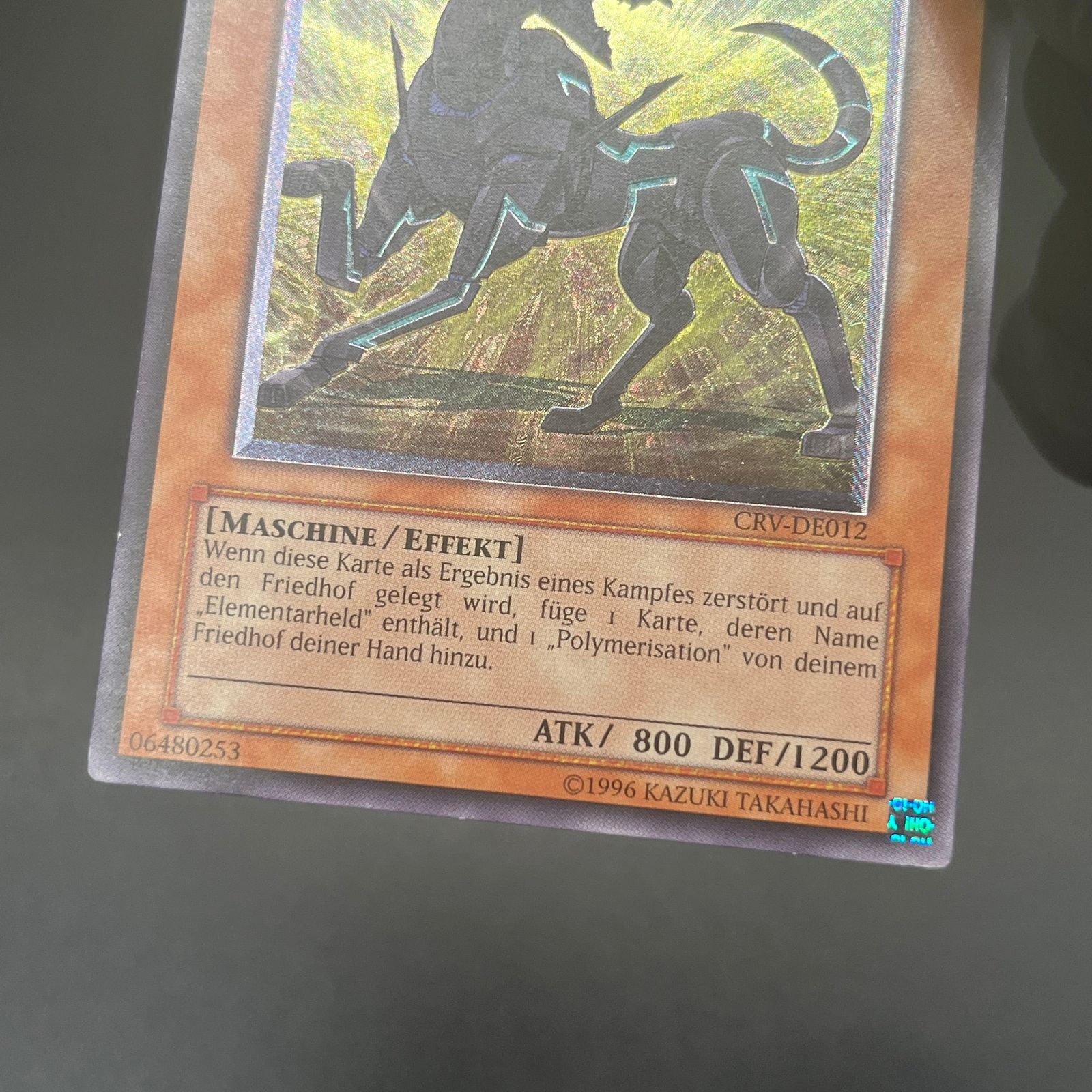 遊戯王 フレンドッグ 旧アジア版 レリーフ PSA9 CRV-AE012 遊戯王