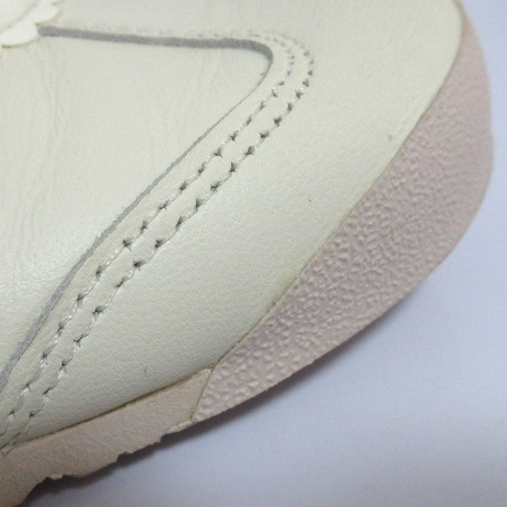 大人気/特価セール！ Onitsuka Tiger オニツカタイガー MEXICO 66 TGRS メキシコ66 メリージェーン ローカット スニーカー 1182A660 23cm アイボリー レディース 古着 経済的