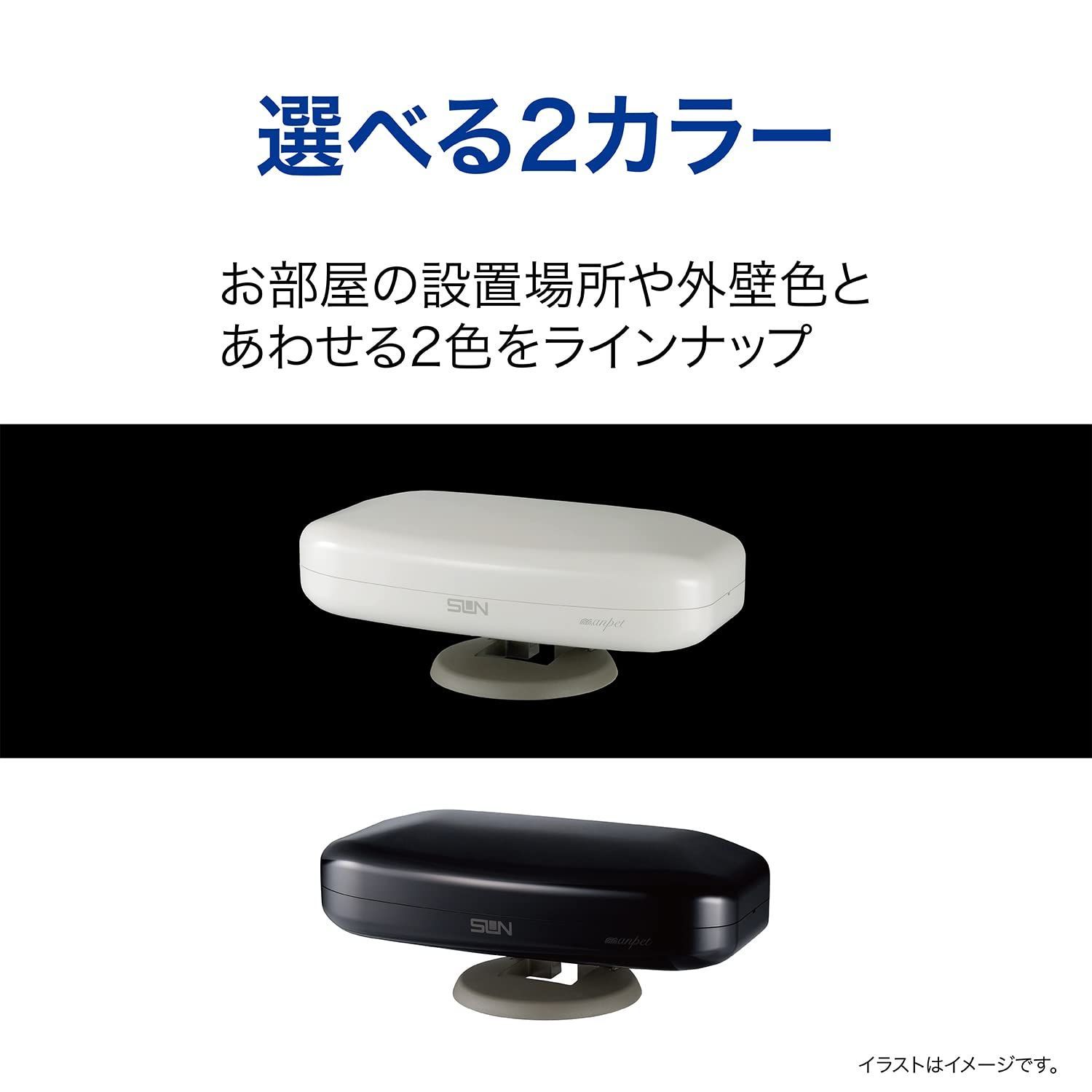 特価商品】ブースタ内蔵上位モデル 屋内屋外兼用 白色 地デジUHFアンテナ SDA-5-2-S サン電子 75×275×125mm メルカリ