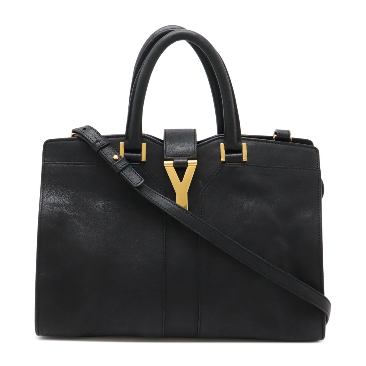 ルー ブラック/ゴールド金具 GUE520534.1218 レザー SAINT