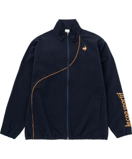 le coq sportif ルコック ヒートナビクロス スタンドジャケット ネイビー S QMMWJF21 NV | 衣類 服 ウエア トップス アウター ジャケット 保温 ソロテックス はっ水 ストレッチ性 光吸収発熱 スタンド