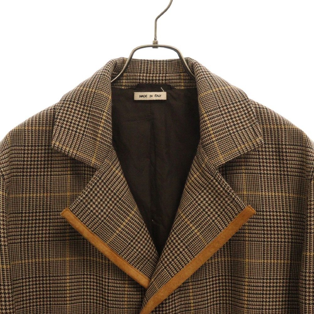 MARNI (マルニ) 19AW ウール チェック柄 カットオフグレン チェスター