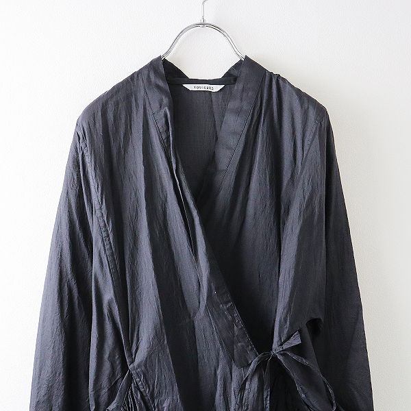TOUJOURS トゥジュー シルクコットン ギャザー カシュクール