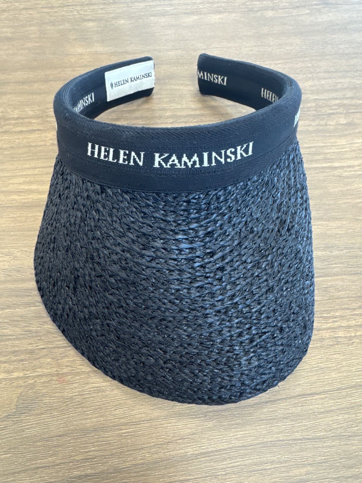 HELEN KAMINSKI サンバイザー 黒 ヘレンカミンスキー