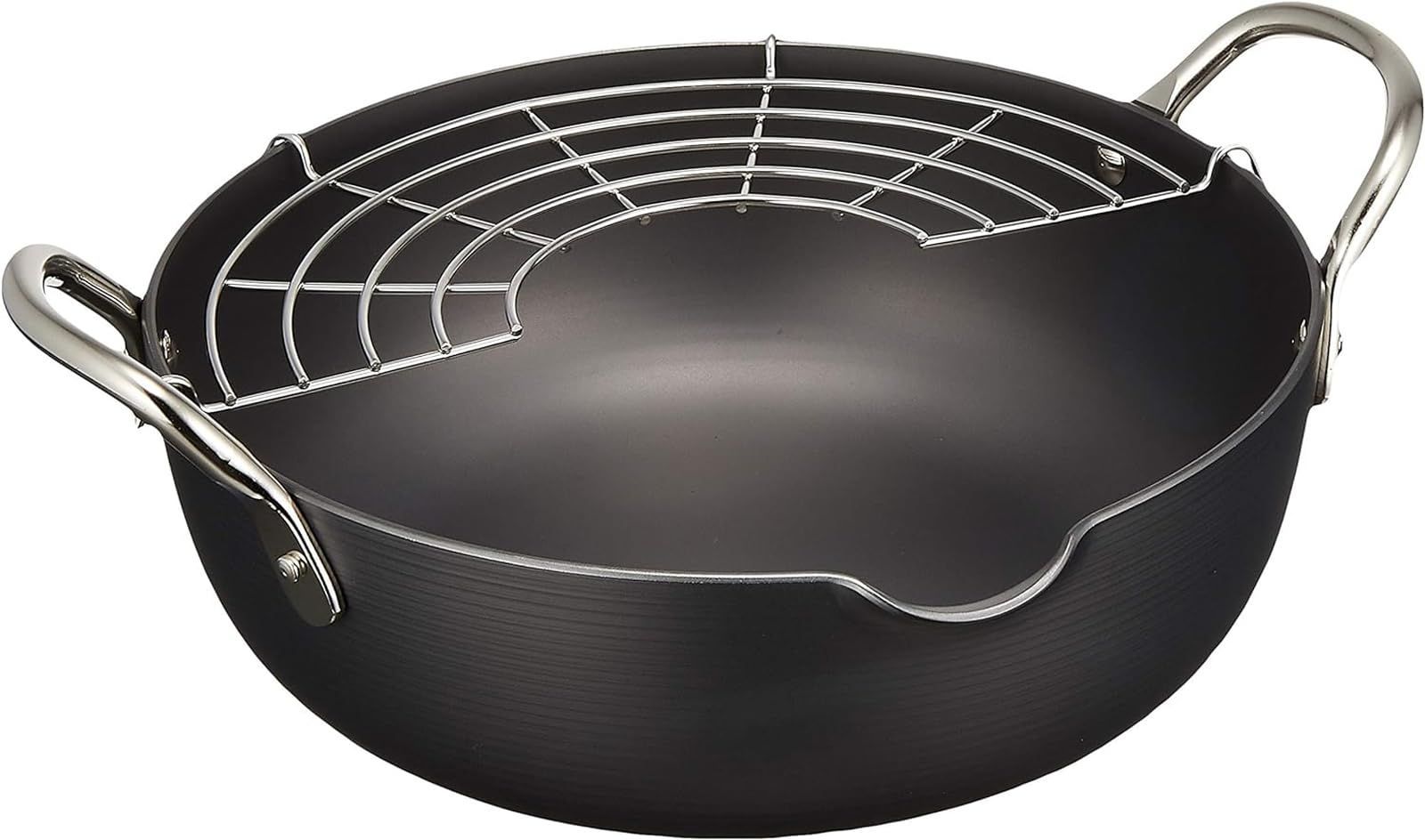 MUNDER 鉄ホーロー製 フライパン 24cm IH対応 タパグレー フライパン 鉄