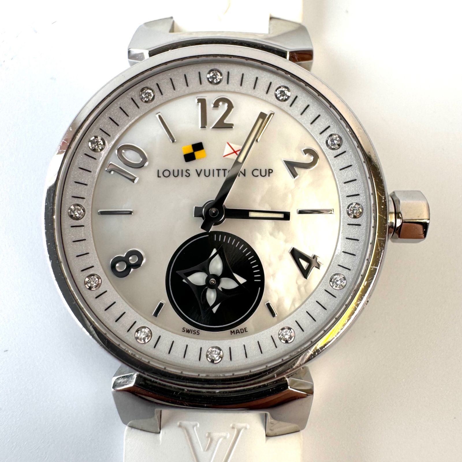 希少】ルイヴィトン タンブール ラブリーカップ Q12M0 クォーツ