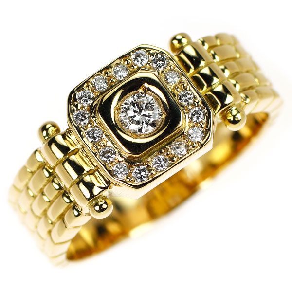 K18YG ダイヤモンド リング 1.09CT Abheri アベリ❗️D0.09CT✨k18YG