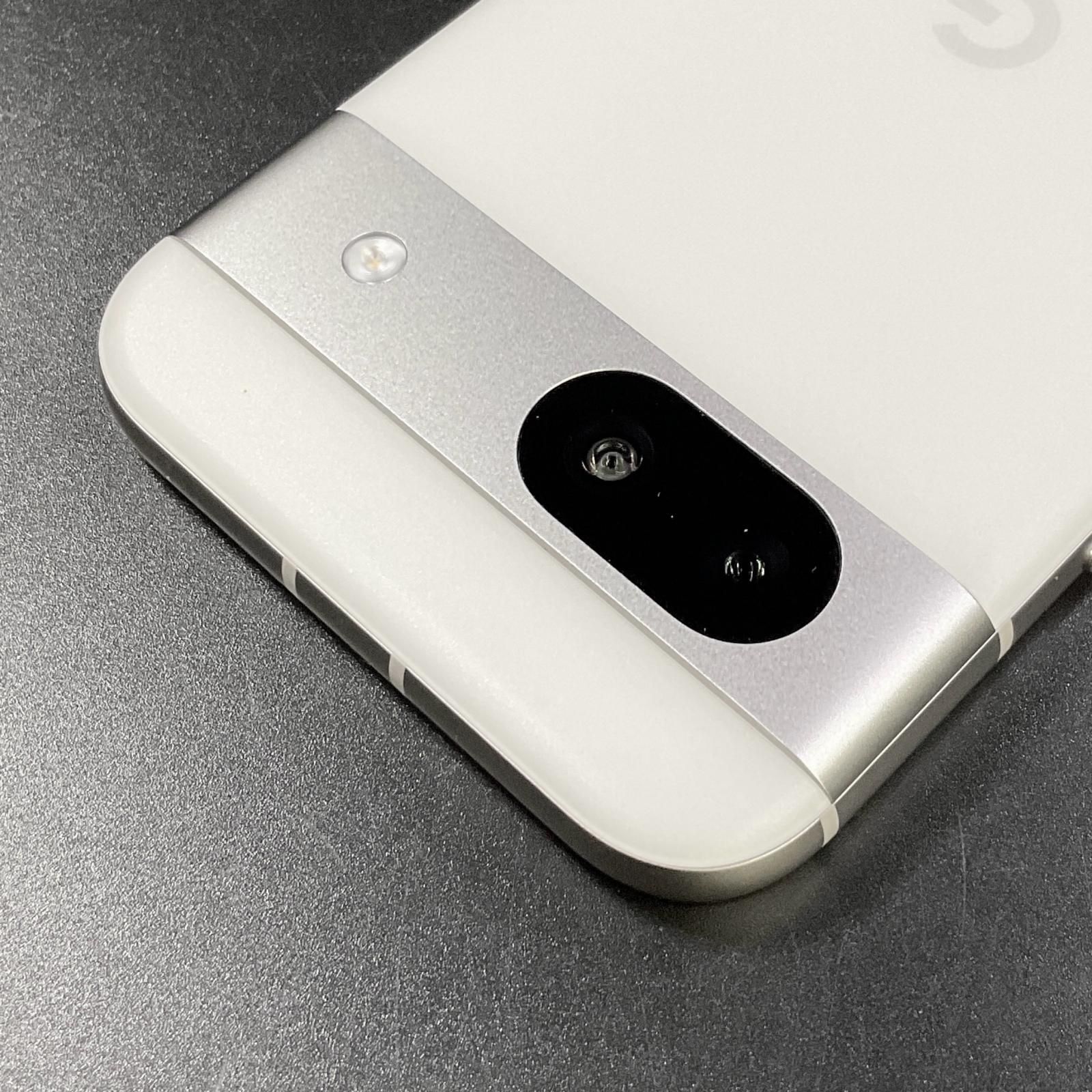 Google Pixel 8a 128GB Porcelain au G576D 白ロム 超美品 動作