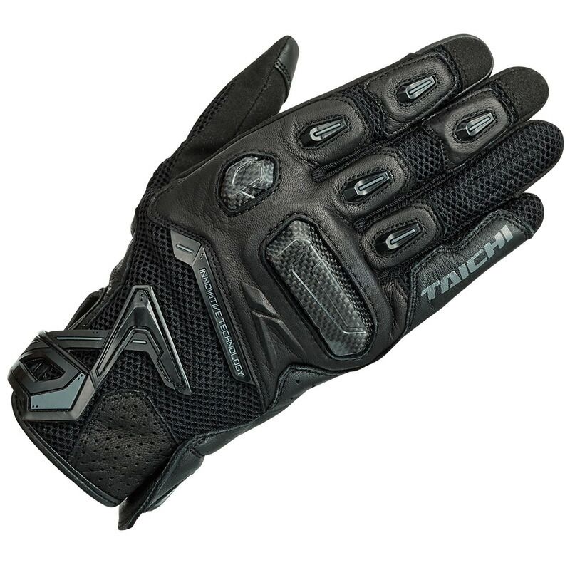 メーカー RSタイチ RS TAICHI ラプター メッシュ グローブ RST442 BLACK Mサイズ バイク用