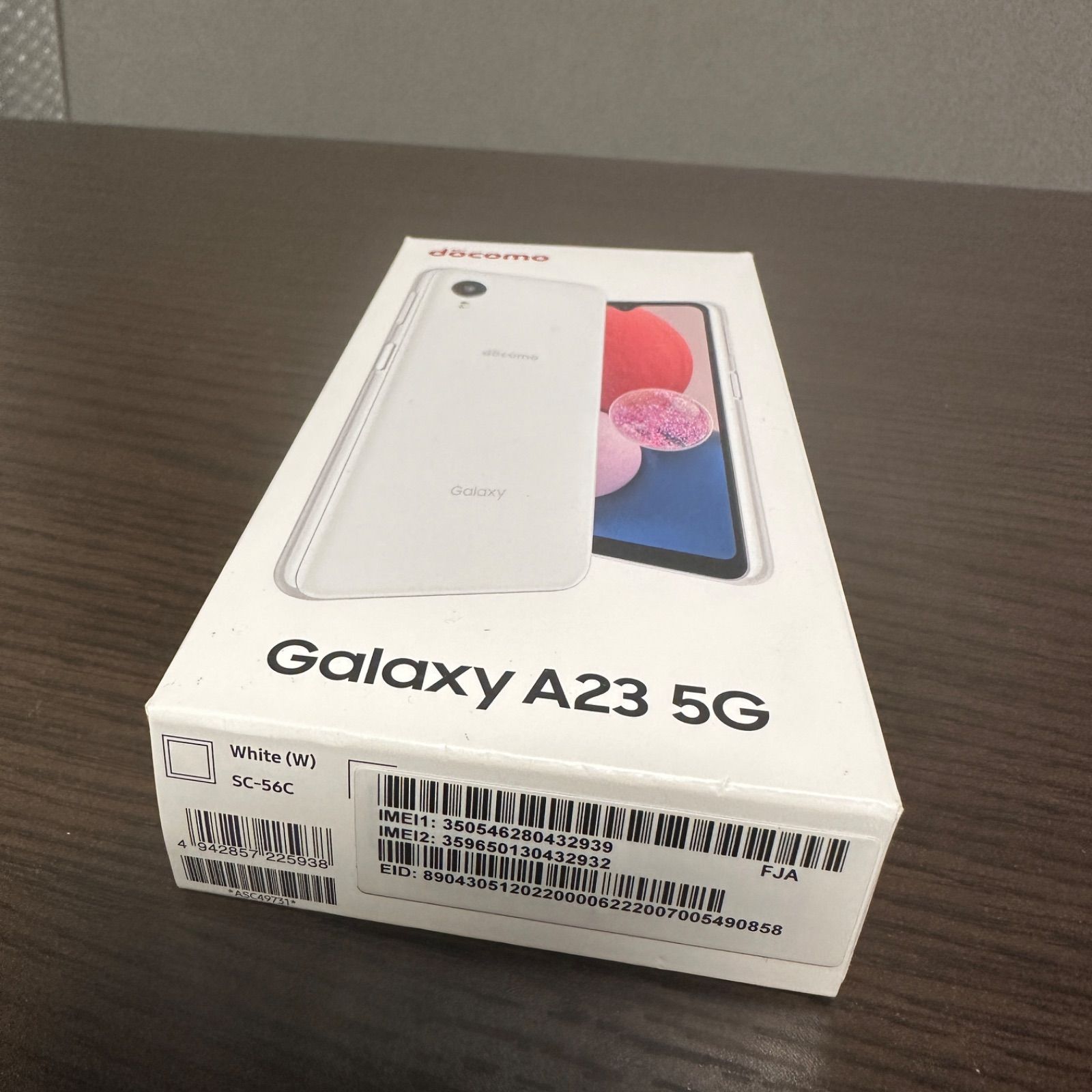 スマートフォン/携帯電話 スマートフォン本体 Galaxy A23 5G ホワイト SC-56 64GB