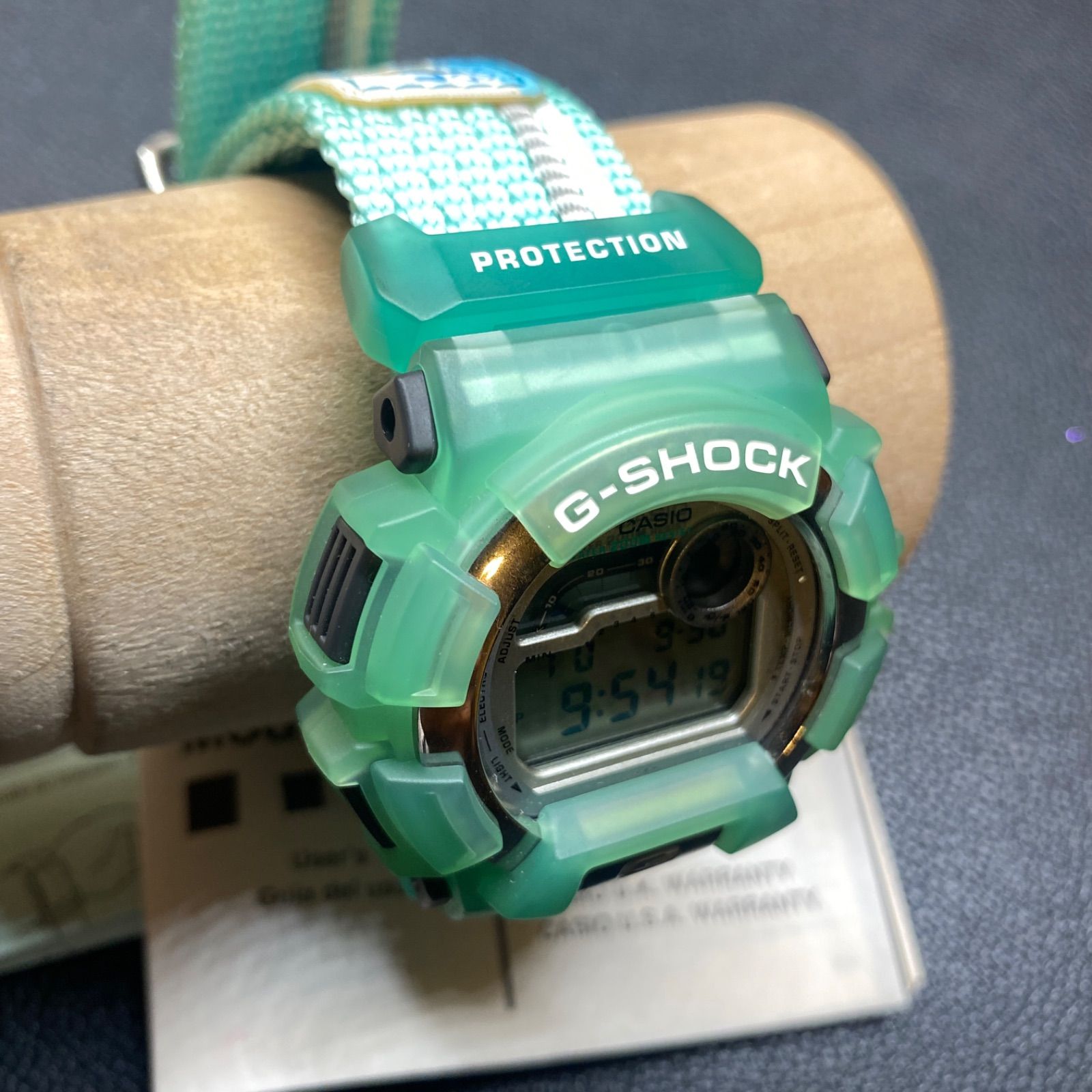 カシオ CASIO DW-9500 G-SHOCK スケルトン グリーン コラボ - メルカリ
