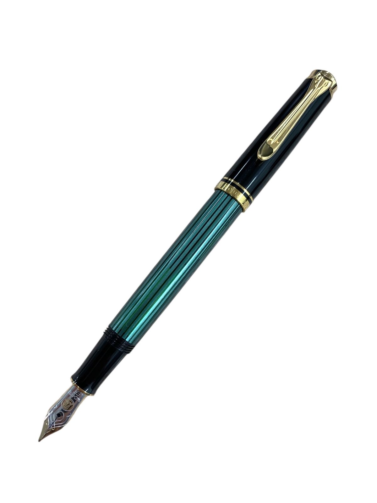 ペリカン スーベレーン M300 万年筆 グリーン 14C-585 ITFQWCO49TMW