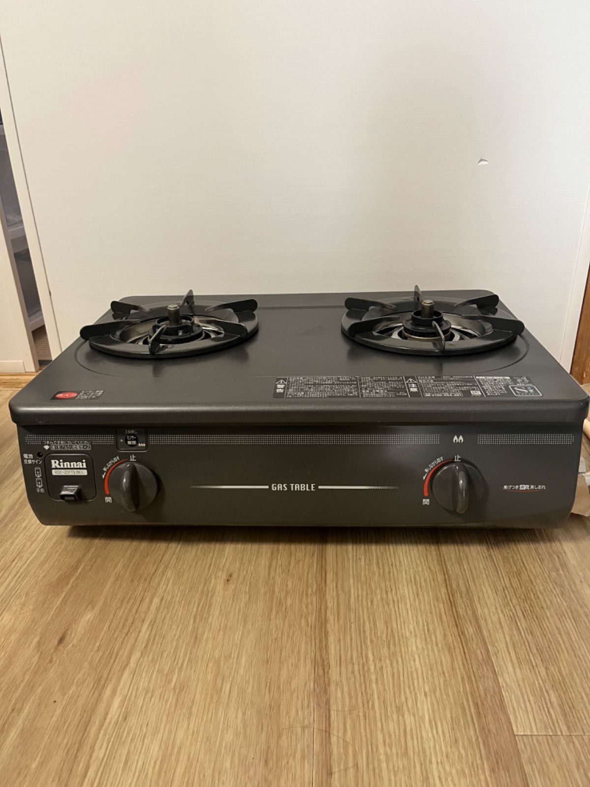 リンナイRTS-337-2FTS-L ガスコンロ2020年製都市ガス 中古Rinnai 