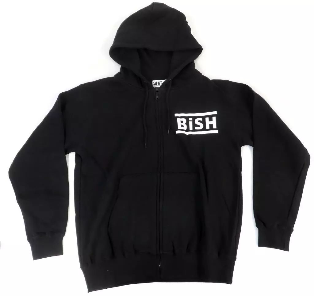 中古】アウターウェア BiSH TOMORROW ピクセルパーカー ブラック L