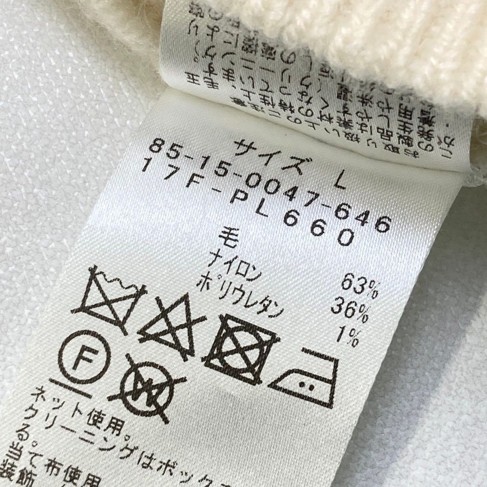 サイズ：L BEAMS GOLF ビームスゴルフ ウール混 ニット セーター