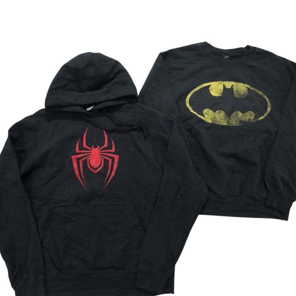 古着卸 まとめ売り アメコミ スウェット 8枚セット (メンズ S