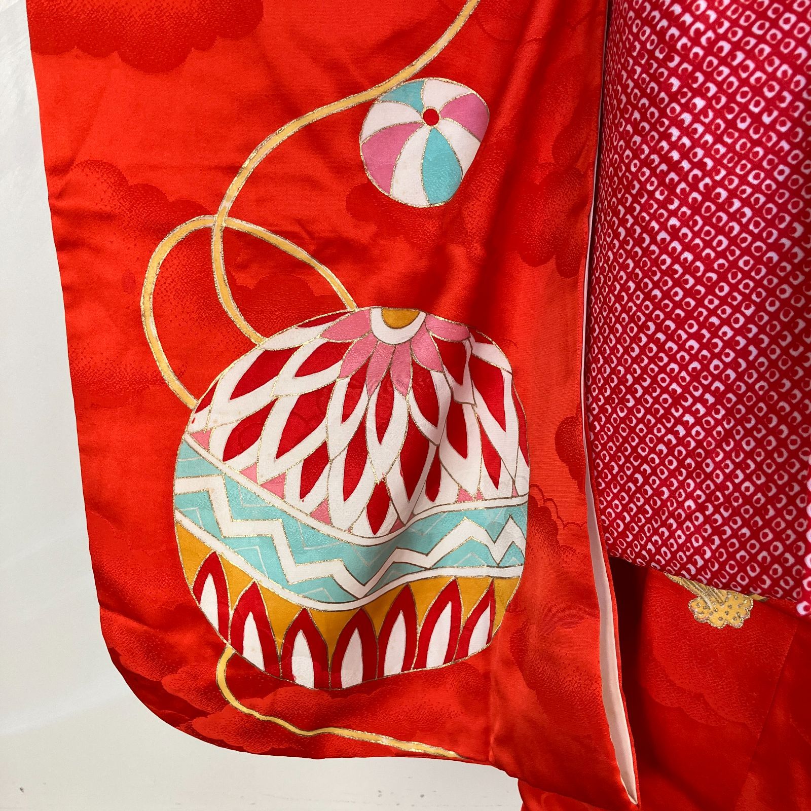 七五三 3歳女の子着物 黄色 半襦袢 被布 セミアンティーク きもの猫田 T363 STEELWINDOWSANDDOORS_COM