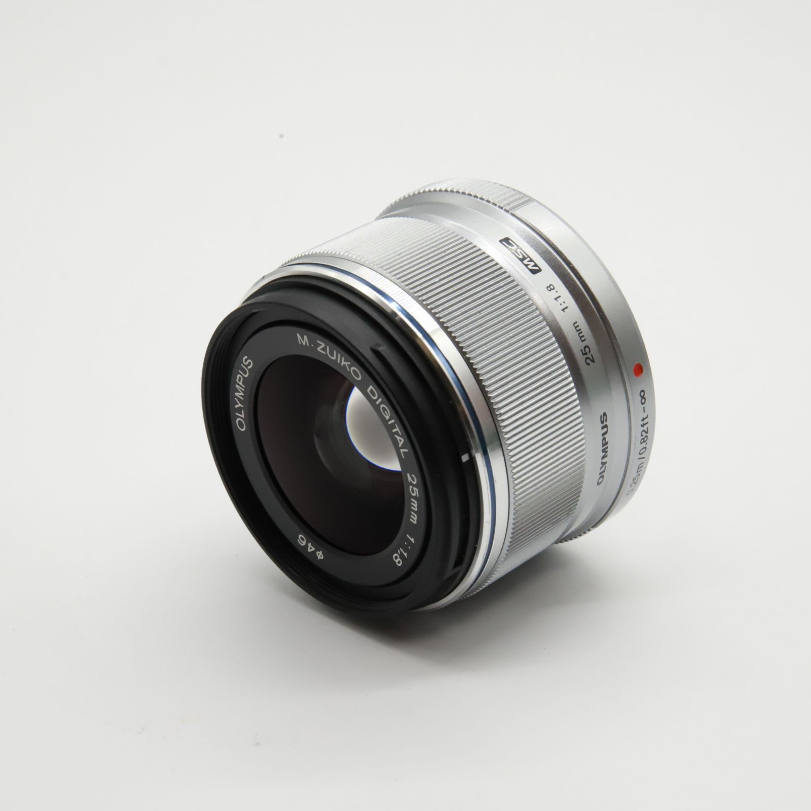 □良品□ OLYMPUS OM SYSTEM/ M.ZUIKO DIGITAL 25mm F1.8 シルバー マイクロフォーサーズ用 単焦点レンズ -  メルカリ