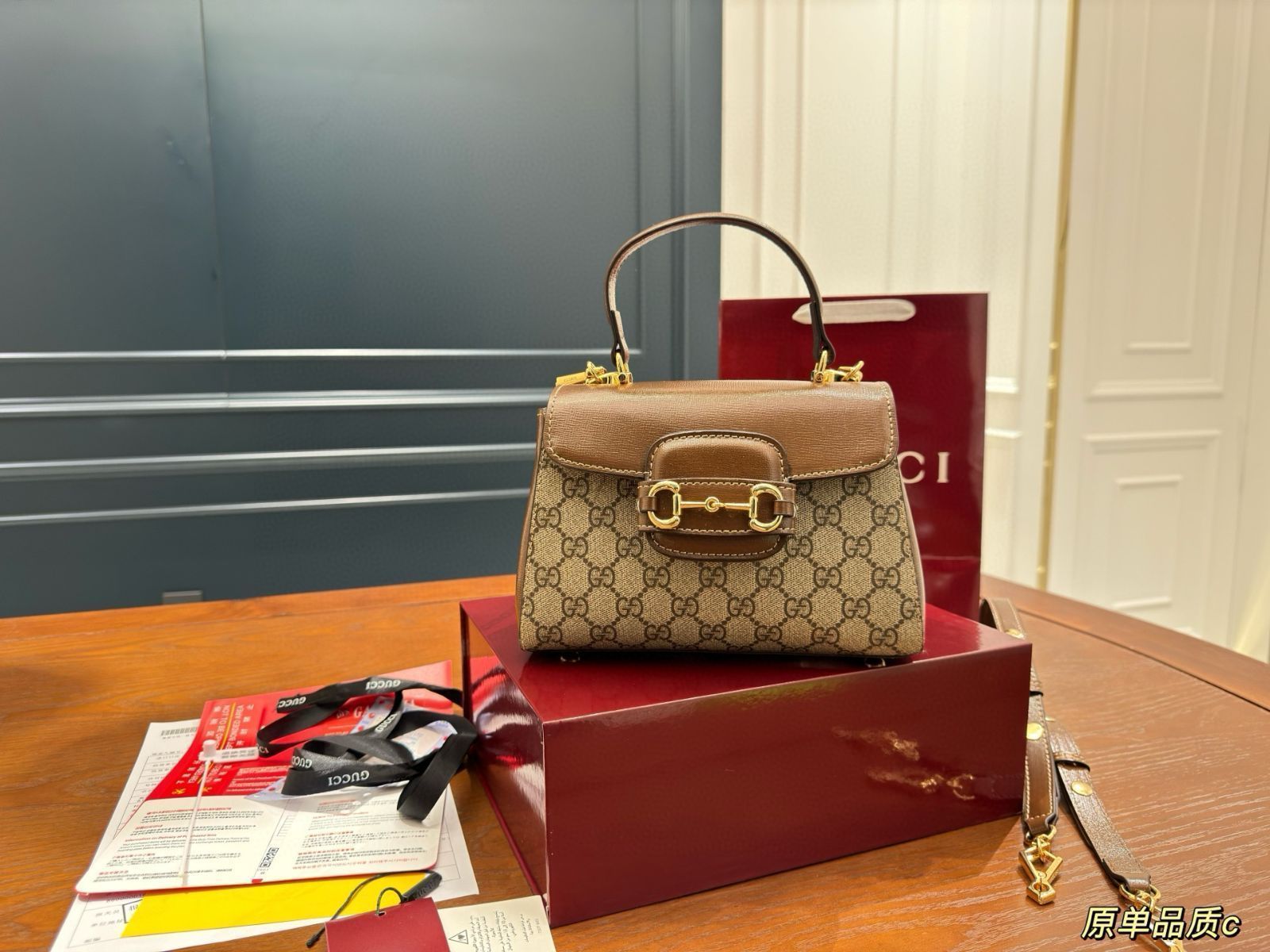 Gucci 1955 シリーズ ハンドバッグ 