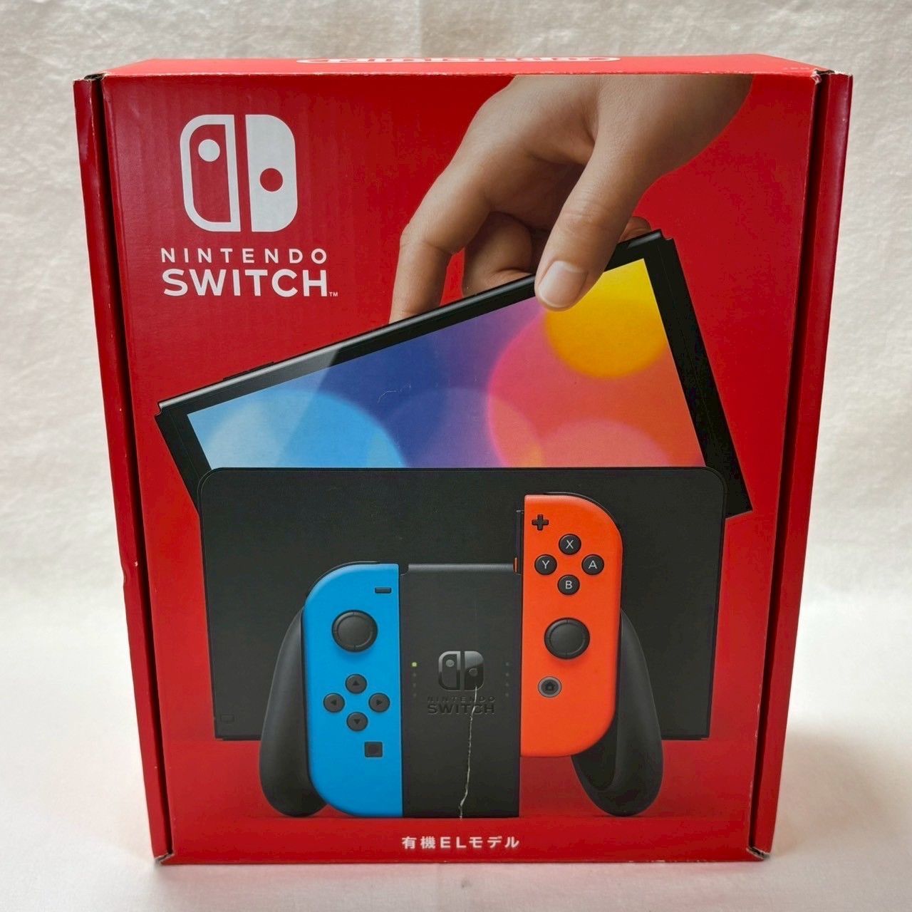 Nintendo|Switch|有機ELモデル|HEG-001|ネオン|動作 済み|No.869