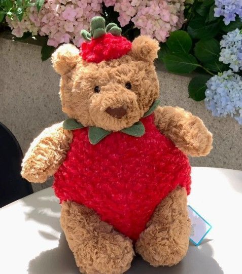 新作　新品　ジェリーキャット　ベア　クマ　bear くま　いちご　イチゴ JELLY CAT - 新作 新品 ジェリーキャット ベア クマ bear くま