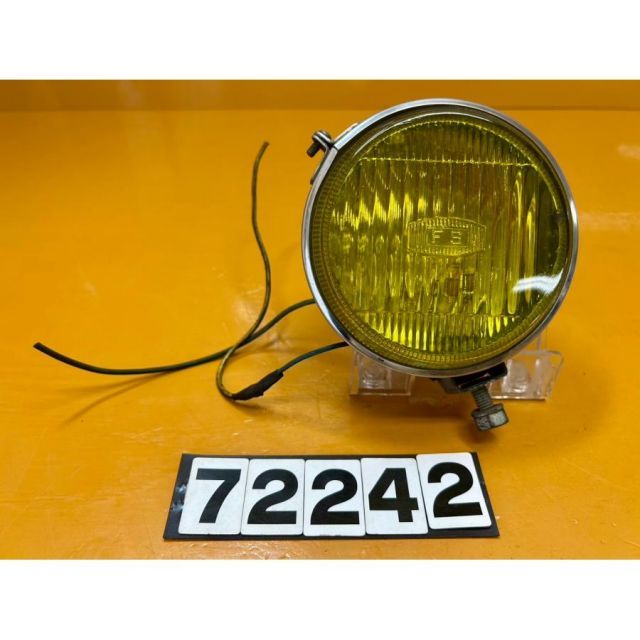 72242 中古 HONDA ホンダ ビンテージ　ヘッドライト　フォグランプ　イエロー　レンズ約11cm