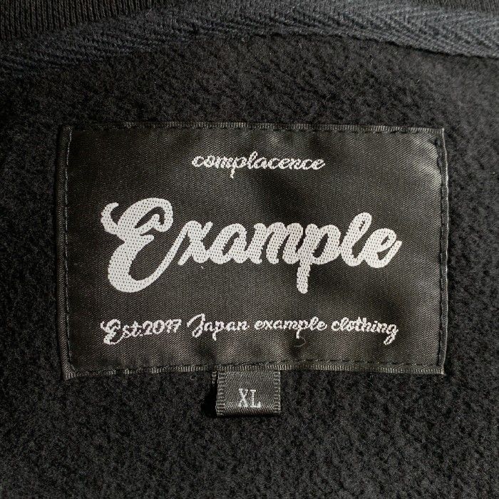 EXAMPLE エグザンプル GBTG CIRCLE LOGO ZIP HOODIE サークルロゴ