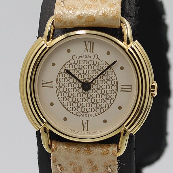 Christian Dior(クリスチャンディオール) / ロゴ入りレディース腕時計
