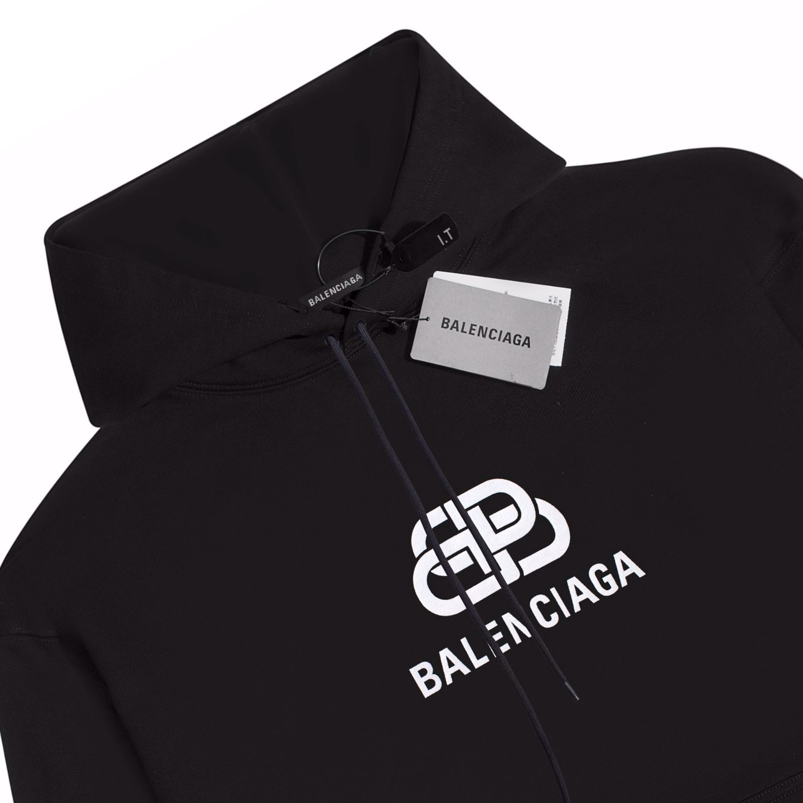 balenciaga フード付きスウェット 黒 BALENCIAGA ブラック フード付きスウェット