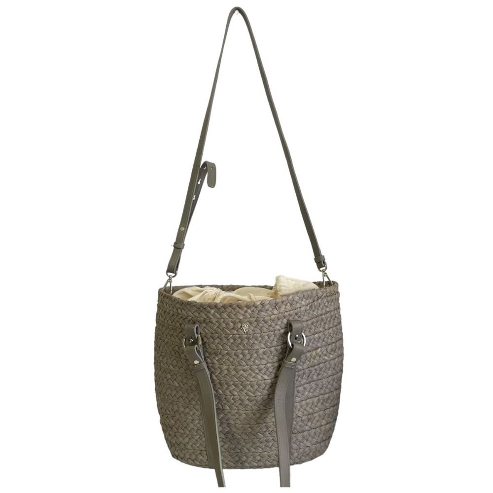 美品 HELEN KAMINSKI ヘレンカミンスキー Pinimil M BRIDLE ラフィア 
