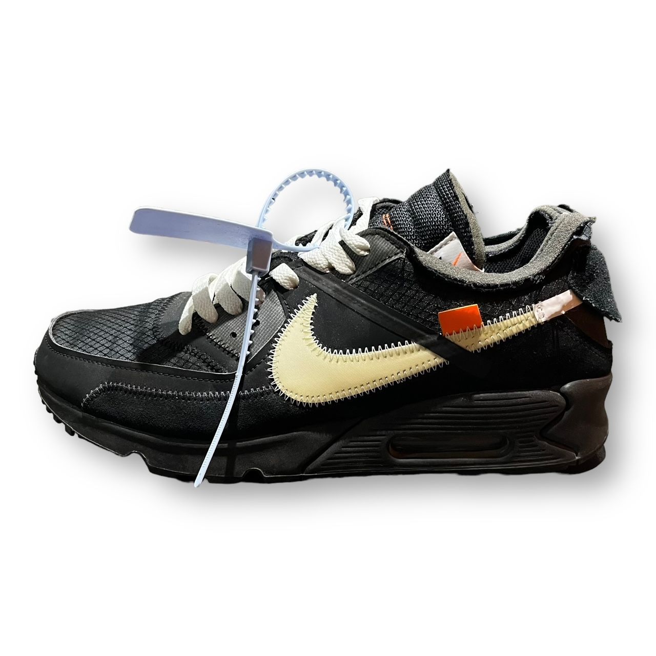 OFF-WHITE × NIKE AIR MAX 90 BLACK/CORN オフホワイト ナイキ エア ...