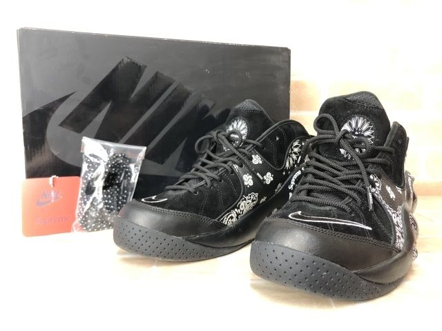【中古】 箱付 NIKE ナイキ SUPREME Air Zoom Flight 95 DJ8604-001 ブラック US9.5 111385801