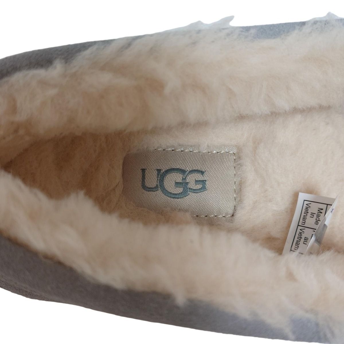 UGG アグ　フラットシューズ　24cm ベージュ　スウェード UGG アグフラットシューズ24cm ベージュスウェード