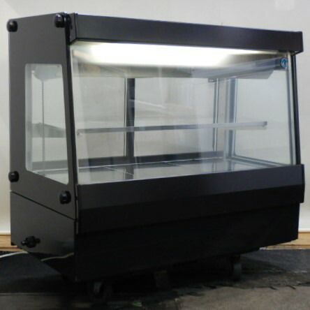 個人宛配送不可 条件付配送 2013年製 ホシザキ HKD-3B1 恒湿ディスプレイ ケース 照明付 W895D477H730mm 棚1段 冷蔵ショーケース 71kg