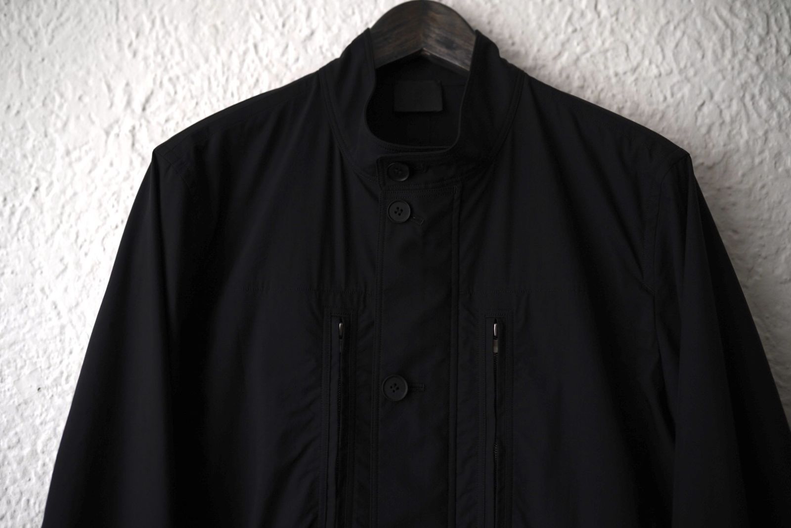 21SS 塩縮撥水コットンポリエステルミリタリーコート / 山内