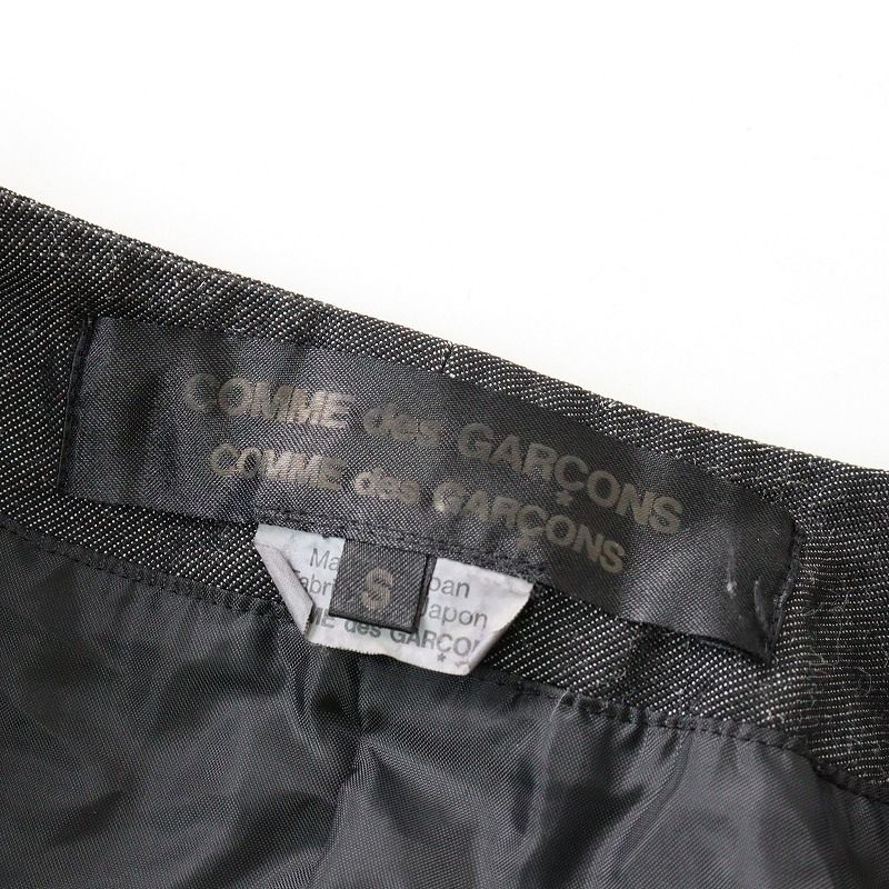 値下げ】コムコム コムデギャルソン COMME des GARCONS AD2020 ポリ縮