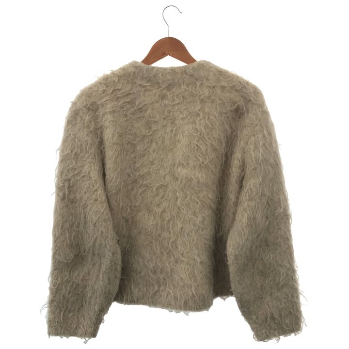 chikichiki【美品 Plage】RIAMシャギーカーディガン 極美品✨】R'IAM Plage シャギーカーディガン グレー - メルカリ