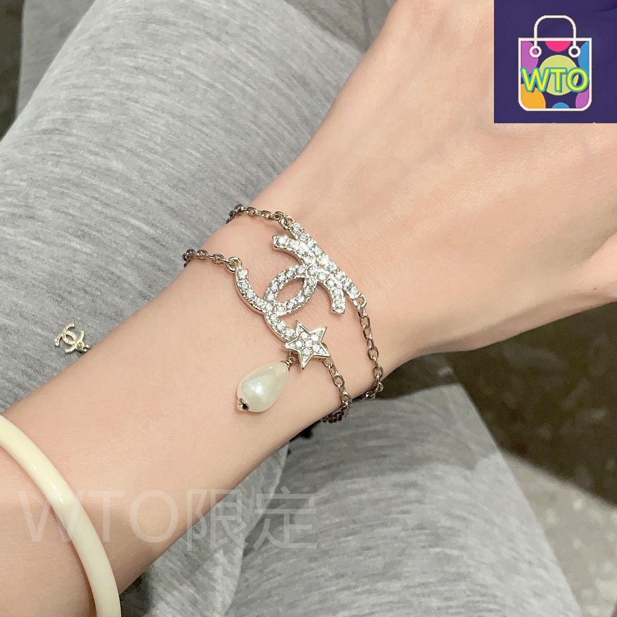 CHANEL vintage bracelet 新品未使用　ブレスレット 今日特価】Chanel ヴィンテージ ブレスレット 送料無料！在庫