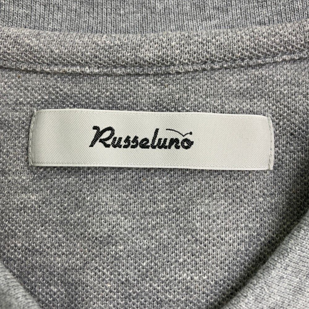 サイズ：1 RUSSELUNO ラッセルノ 2022年モデル 半袖ポロシャツ