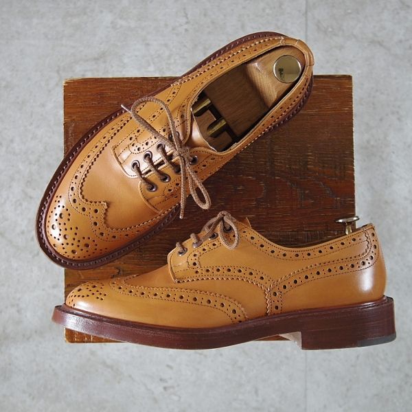 トリッカーズ　バートン　M5633　UK6.5　エイコンアンティーク 極美品☆トリッカーズ SIZE 7【定価￥132,000-☆BOURTON