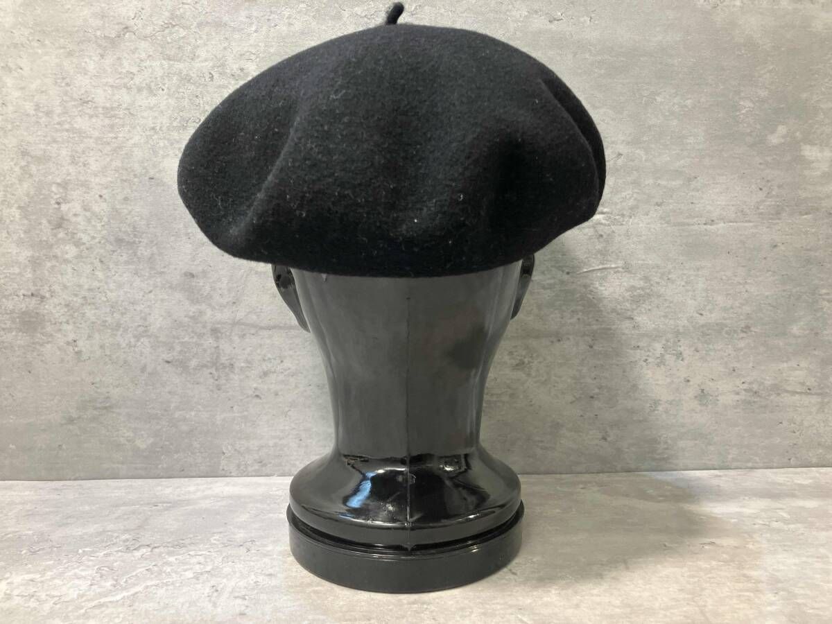 ベレー帽 ブラック