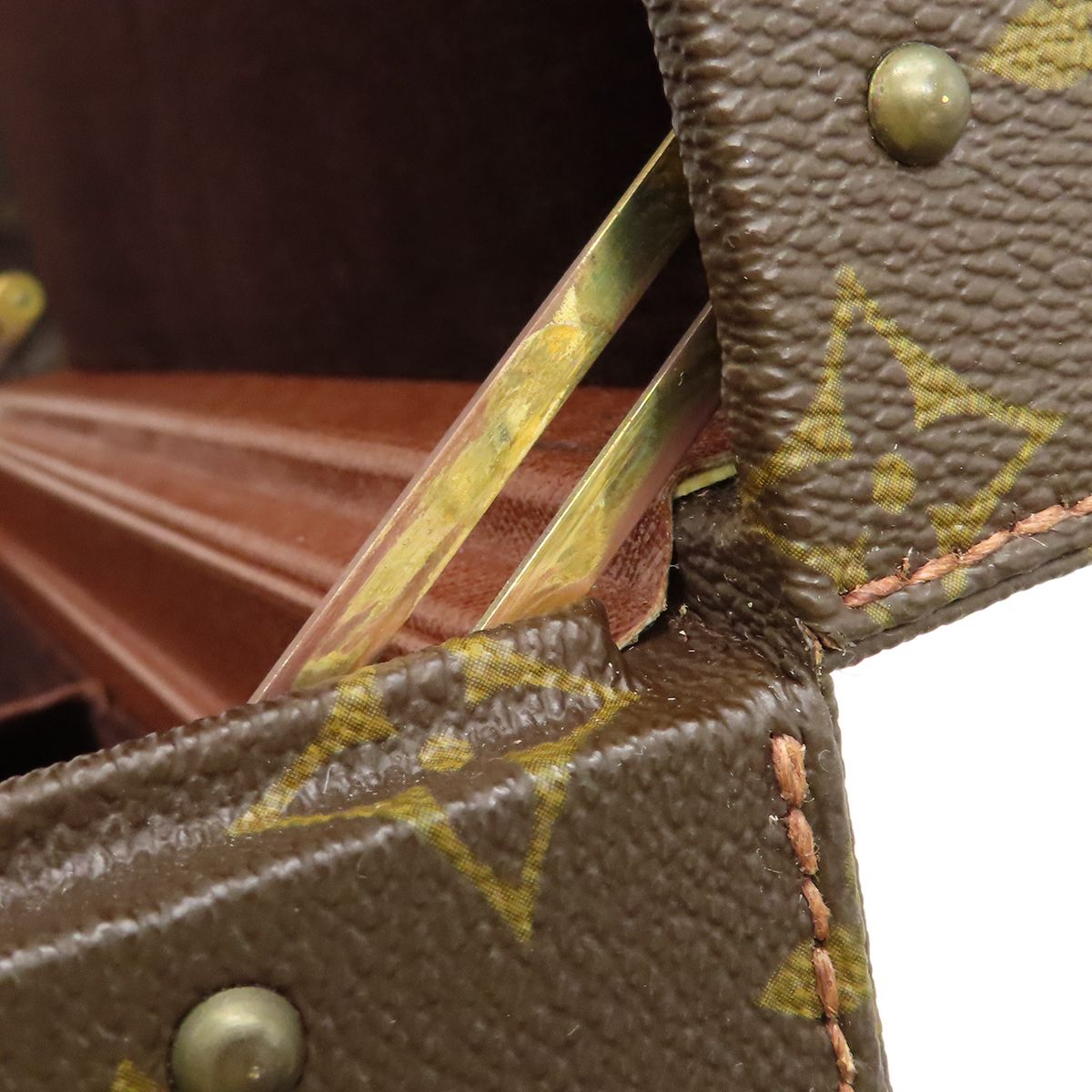 ルイヴィトン ボワットビジュー ジュエリーケース トランク ブラウン