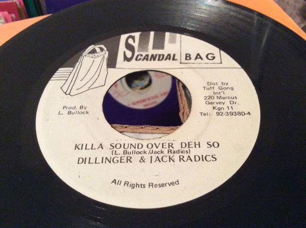 ジャマイカ7” Dillinger & Jack Radics Killa Sound Over Deh So