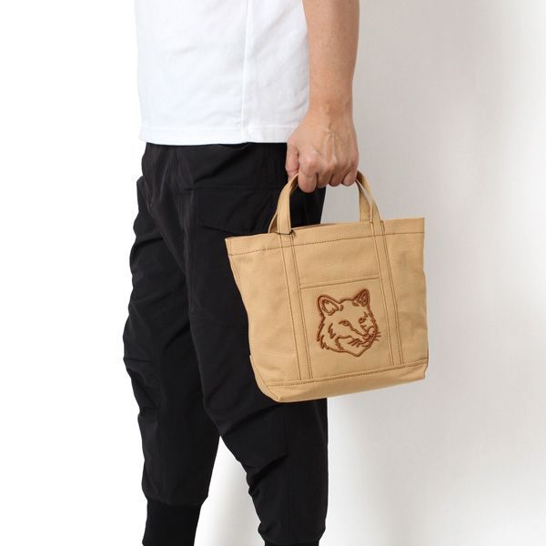 MAISON KITSUNE 男女兼用 トートバッグ LW05103WW0107 0088 楽天市場】メゾンキツネ MAISON KITSUNE トートバッグ 2WAY