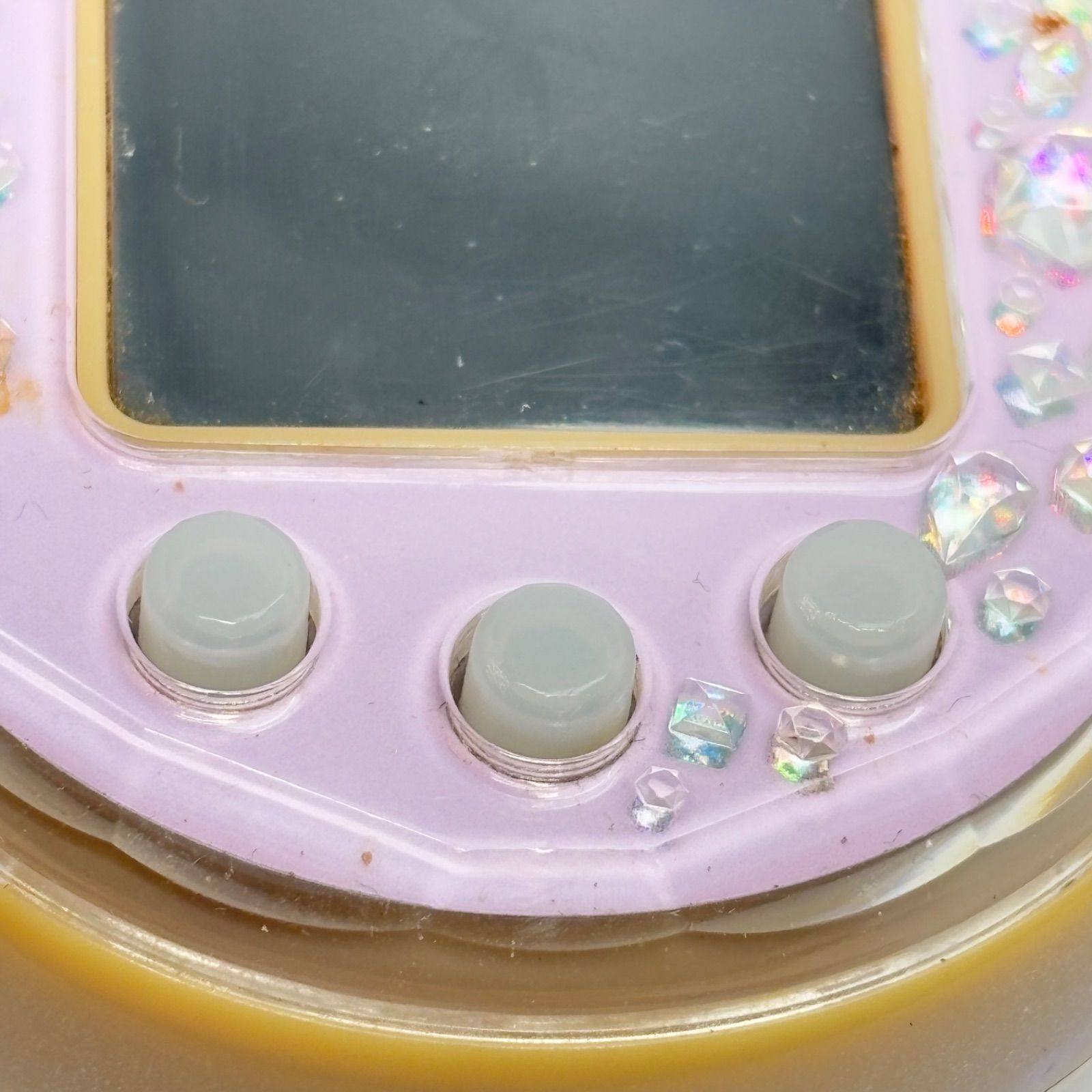 【動作正常】たまごっち ピース Tamagotchi P's パープル バンダイ 動作正常】たまごっち ピース Tamagotchi P's パープル バンダイ